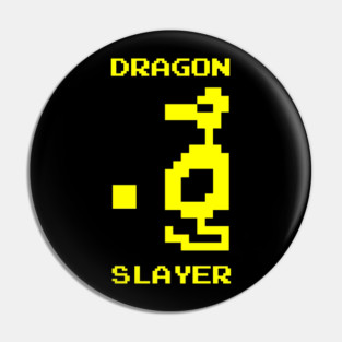 ATARI ADVENTURE DRAGON SLAYER RETRO GAMING Pin