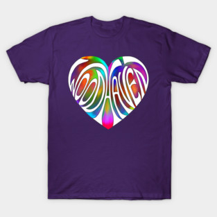 Rainbow Woodhaven Queens NY Heart T-Shirt