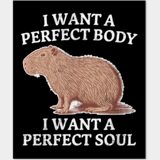 I-want-a-perfect-body Posters and Art