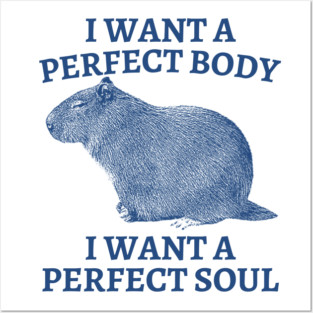 I-want-a-perfect-body Posters and Art