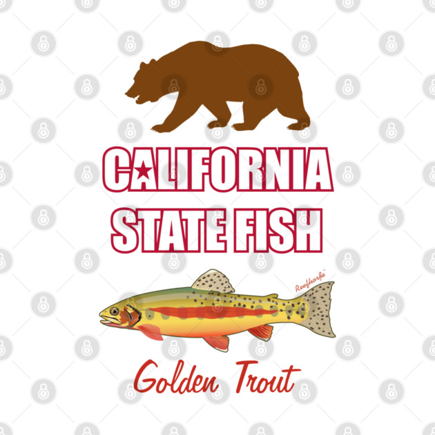 California State Freshwater Fish - Golden Trout by Reefhorse