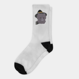 British Shorthair Halloween Socks