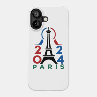 Paris 2024 Minimalist Olympics Phone Case