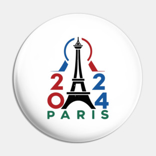 Paris 2024 Minimalist Olympics Pin