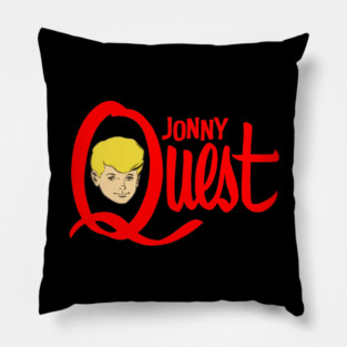 JONNY QUEST VINTAGE 1960s ARTWORK Pillow