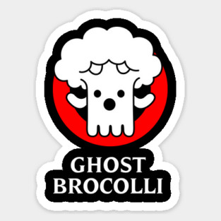 Ghost Broccoli Magnet