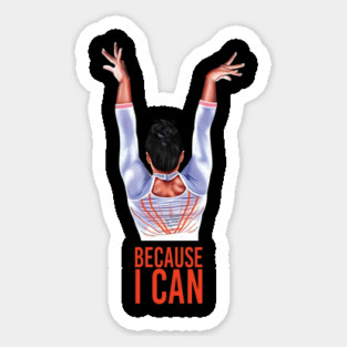 Simone Biles Because I Can Magnet