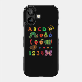Cute Hungry Caterpillar Transformation Back To School Phone Case