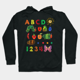 Cute Hungry Caterpillar Transformation Back To School Hoodie