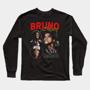Bruno Mars XXIV Long Sleeve T-Shirt