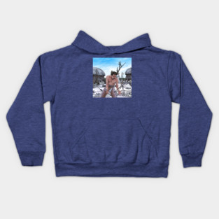 Ace Ventura-Spear-Fight Scene Kids Hoodie