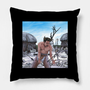 Ace Ventura-Spear-Fight Scene Pillow
