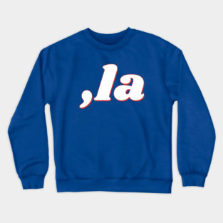 Comma-La Crewneck Sweatshirt