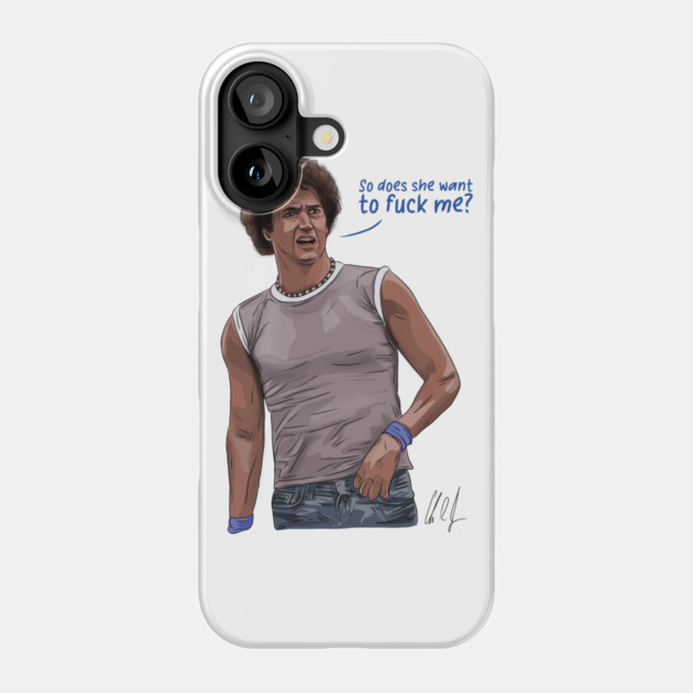 Wet Hot American Summer: So Does She Want to F*** Me? Phone Case by 51Deesigns