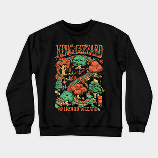 king gizzard & the lizard wizard Crewneck Sweatshirt