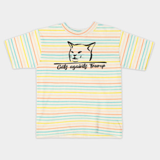 Cats-Against-Trump Kids T-Shirt