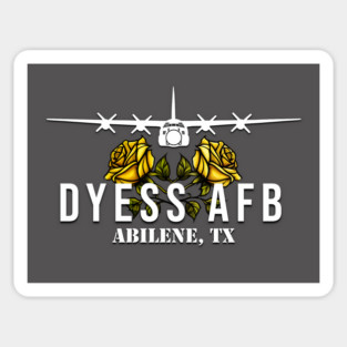 Yellow Rose Dyess Magnet