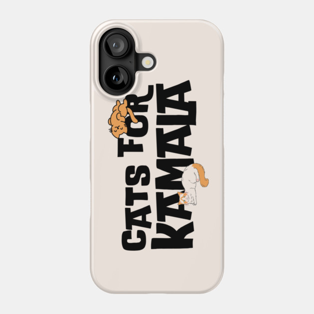 Cats For Kamala Harris 2024 Phone Case by The WYLD Tribe