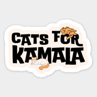 Cats For Kamala Harris 2024 Magnet