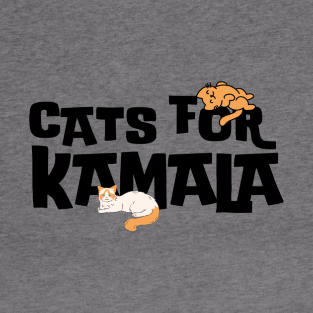 Cats For Kamala Harris 2024 by The WYLD Tribe