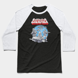 Battlestar Galactica Cylons Baseball T-Shirt