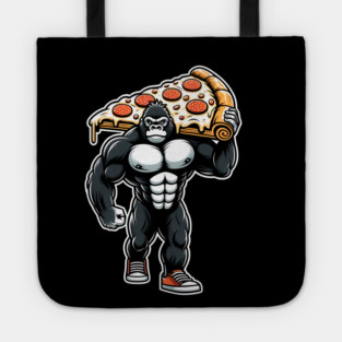 Gorilla with Pizza, Workout Tote