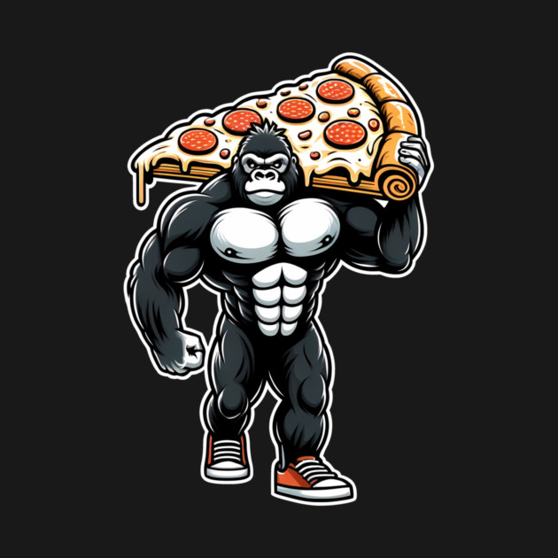 Gorilla with Pizza, Workout by logiamerch