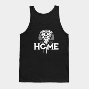 Funny Pizza Lover, Funny Home Pizza Tank Top