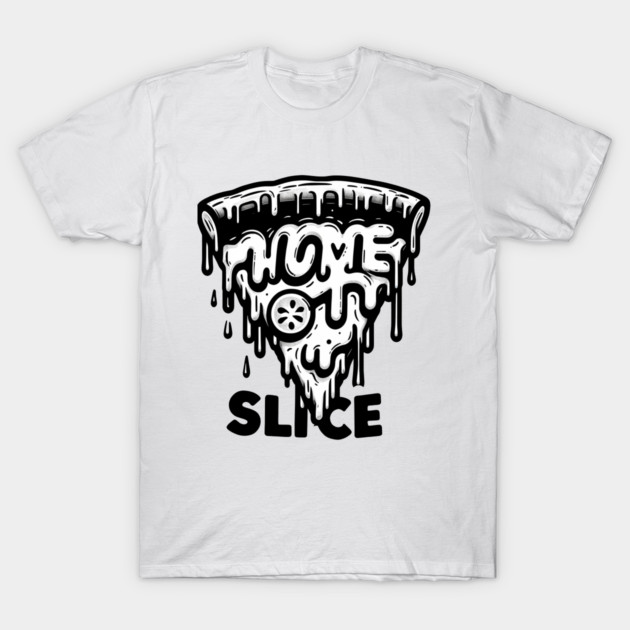 Pizza Slice T-Shirt by logiamerch