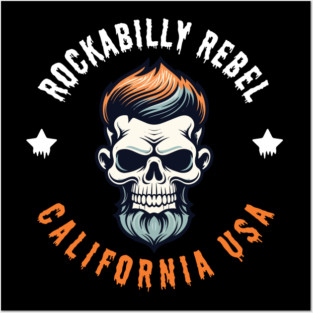 Rockabilly Rebel Posters and Art
