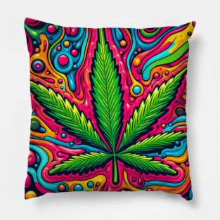 420 Marijuana Pillow