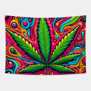420 Marijuana Tapestry
