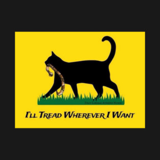 I’ll tread wherever I want T-Shirt