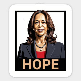 Kamala Harris, Hope Poster Magnet