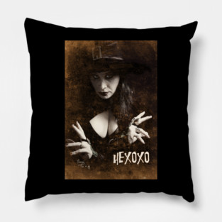 Penny Dreadful - Hexoxo - Rob E. Brown design Pillow