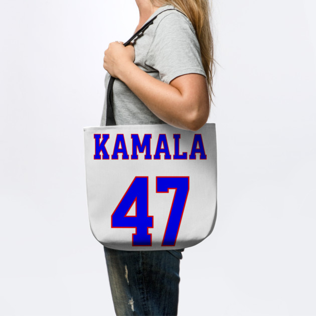Kamala 47  - Blue and Red by UrbanLifeApparel