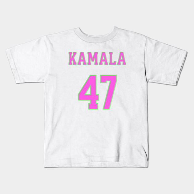 Kamala 47  - AKA Colors Kids T-Shirt by UrbanLifeApparel