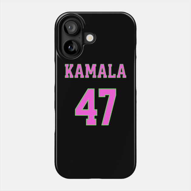 Kamala 47  - AKA Colors Phone Case by UrbanLifeApparel