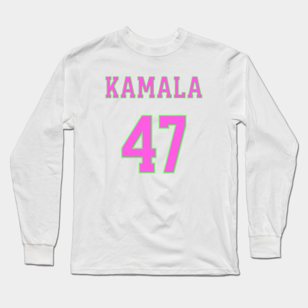 Kamala 47  - AKA Colors Long Sleeve T-Shirt by UrbanLifeApparel