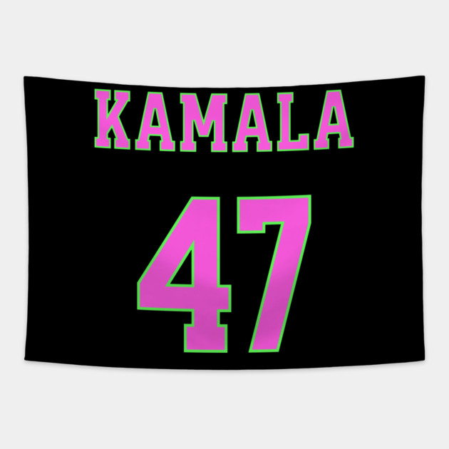 Kamala 47  - AKA Colors Tapestry by UrbanLifeApparel