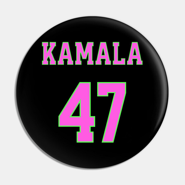 Kamala 47  - AKA Colors Pin by UrbanLifeApparel