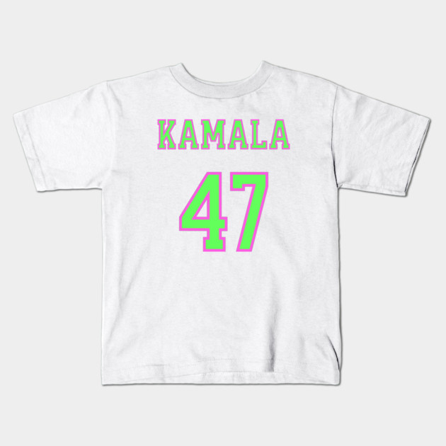 Kamala 47 - AKA Colors 2 Kids T-Shirt by UrbanLifeApparel