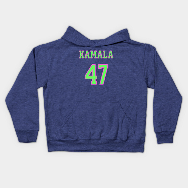Kamala 47 - AKA Colors 2 Kids Hoodie by UrbanLifeApparel