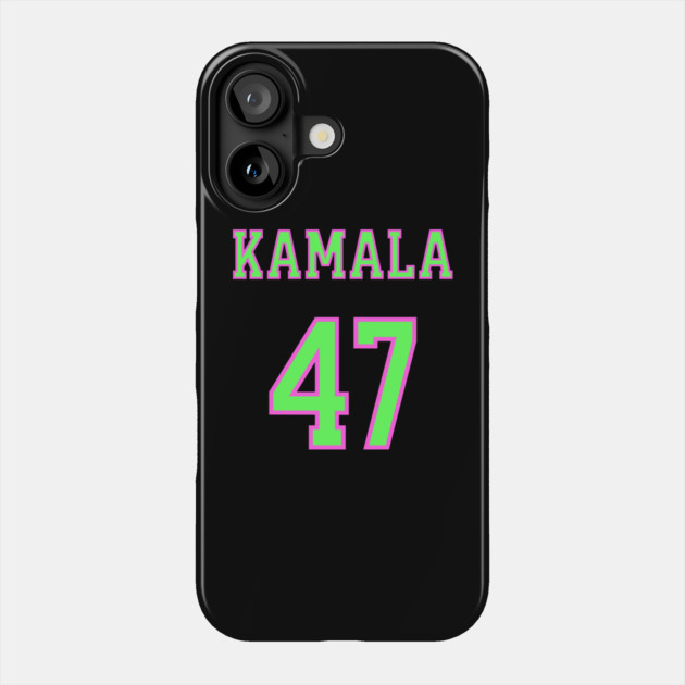 Kamala 47 - AKA Colors 2 Phone Case by UrbanLifeApparel