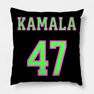 Kamala 47 - AKA Colors 2 Pillow