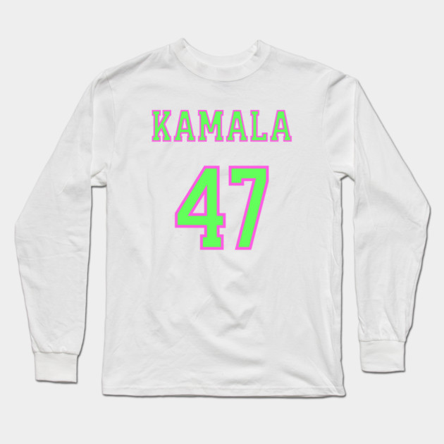 Kamala 47 - AKA Colors 2 Long Sleeve T-Shirt by UrbanLifeApparel
