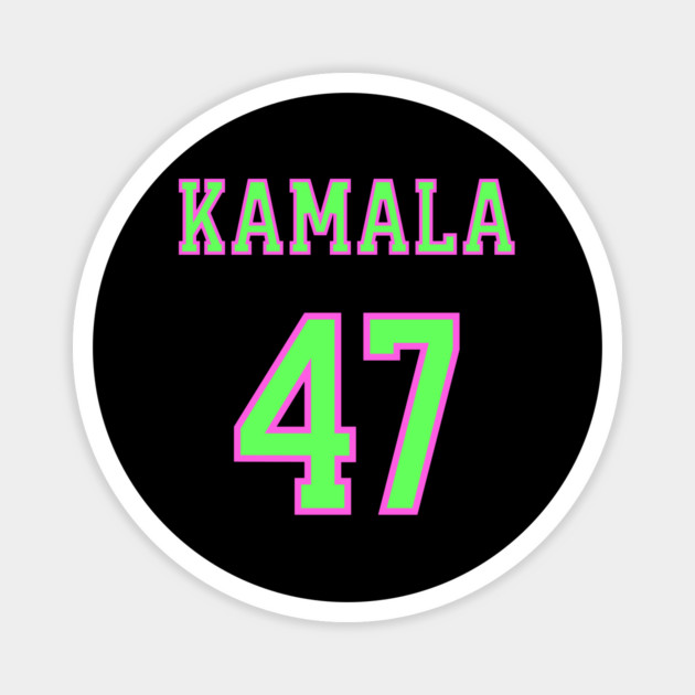 Kamala 47 - AKA Colors 2 Magnet by UrbanLifeApparel