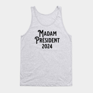 Madam President 2024 Black Tank Top