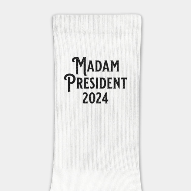 Madam President 2024 Black by UrbanLifeApparel