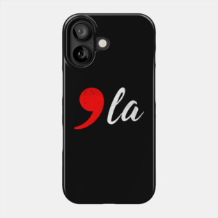 Comma-La - Kamala for President Red Phone Case